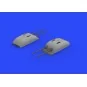 Fw 190A-5/U12 gun pods for Eduard, 1/48 - Eduard Accessories 648398