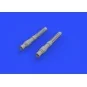 Bf 109G-6 gun barrels for Tamiya, 1/48 - Eduard Accessories 648401