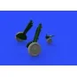 Bf 109G-6 wheels for Tamiya, 1/48 - Eduard Accessories 648400
