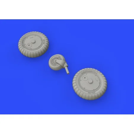 Bf 109G-6 wheels for Tamiya, 1/48 - Eduard Accessories 648400
