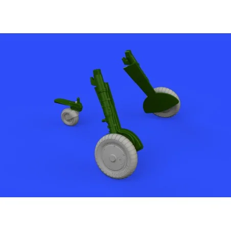 Bf 109G-6 wheels for Tamiya, 1/48 - Eduard Accessories 648400