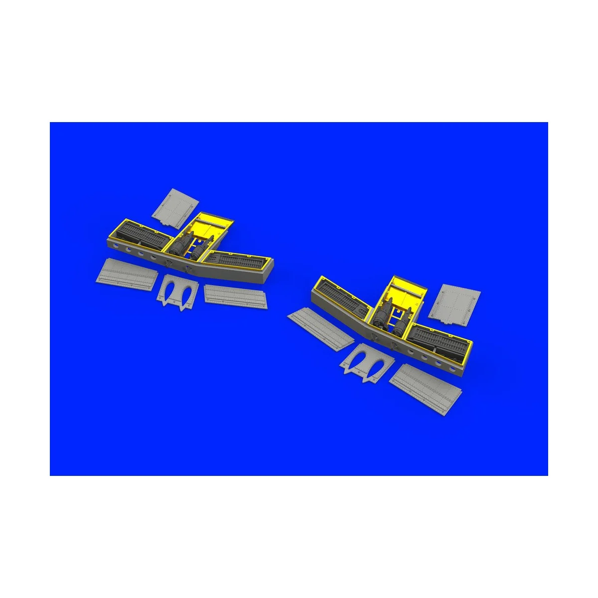 Tempest Mk.V gun bays for Eduard, 1/48 - Eduard Accessories 648419