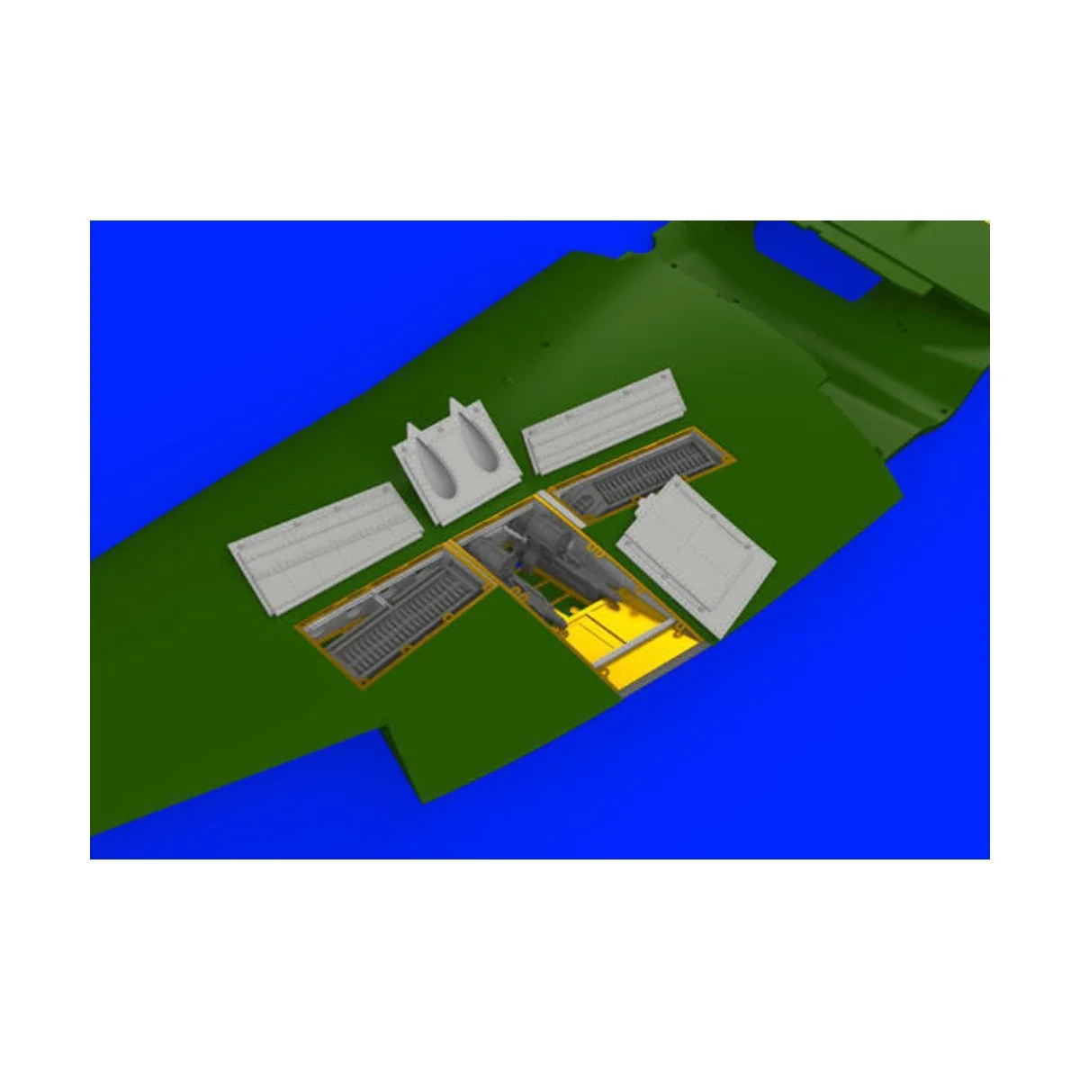 Tempest Mk.V gun bays for Eduard, 1/48 - Eduard Accessories 648419