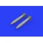 B43-0 Nuclear Weapon w/SC43-4/-7 tail assembly, 1/48 - Eduard Acces...