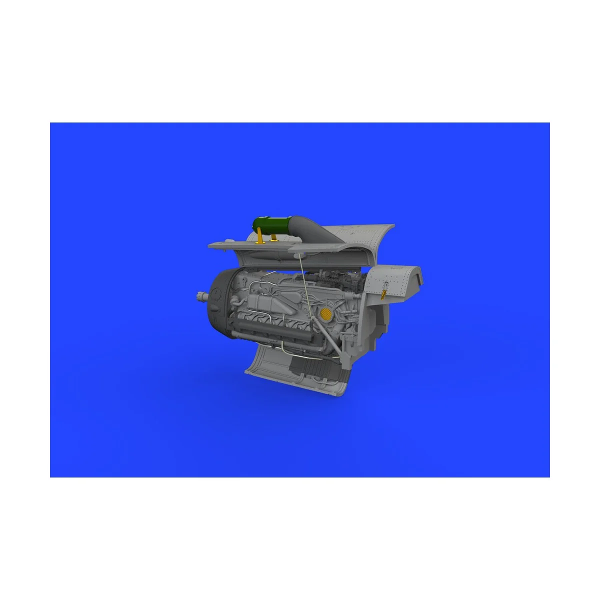 Bf 109G-2/G-4 engine PRINT 1/72 EDUARD, 1/72 - Eduard Accessories 6...