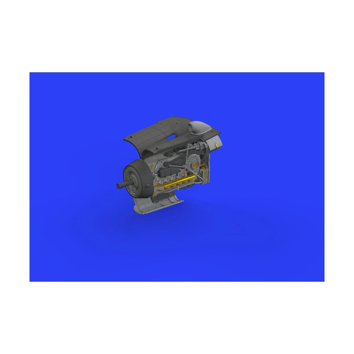 Bf 109G-10 engine for Eduard, 1/48 - Eduard Accessories 648441