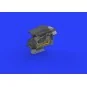 Bf 109G-10 engine for Eduard, 1/48 - Eduard Accessories 648441