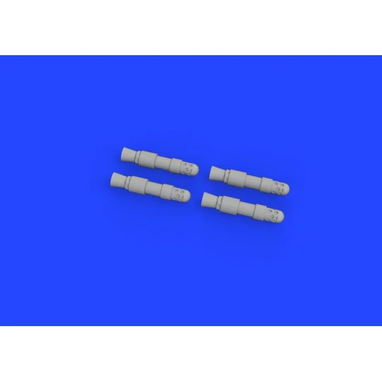 Bf 109G-5/G-6 gun barrels PRINT 1/72 EDUARD - Eduard Accessories 67...