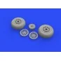 P-51D wheels diamond tread 2 for Eduard, 1/48 - Eduard Accessories ...