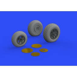 P-38F/G wheels for Tamiya, 1/48 - Eduard Accessories 648515 2