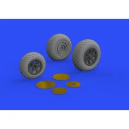 P-38F/G wheels for Tamiya, 1/48 - Eduard Accessories 648515 2