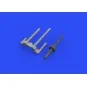 P-38F/G gun barrels for Tamiya, 1/48 - Eduard Accessories 648516