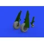 P-51D wheels diamond tread 2 for Eduard, 1/48 - Eduard Accessories ...