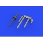 P-38F/G gun barrels for Tamiya, 1/48 - Eduard Accessories 648516