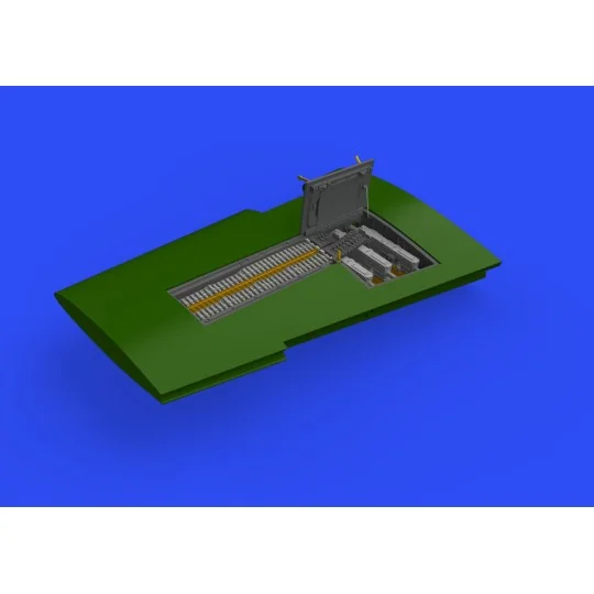 P-51D gun bays for Eduard, 1/48 - Eduard Accessories 648517