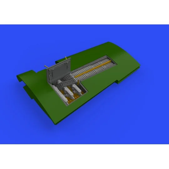 P-51D gun bays for Eduard, 1/48 - Eduard Accessories 648517