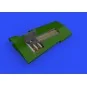 P-51D gun bays for Eduard, 1/48 - Eduard Accessories 648517