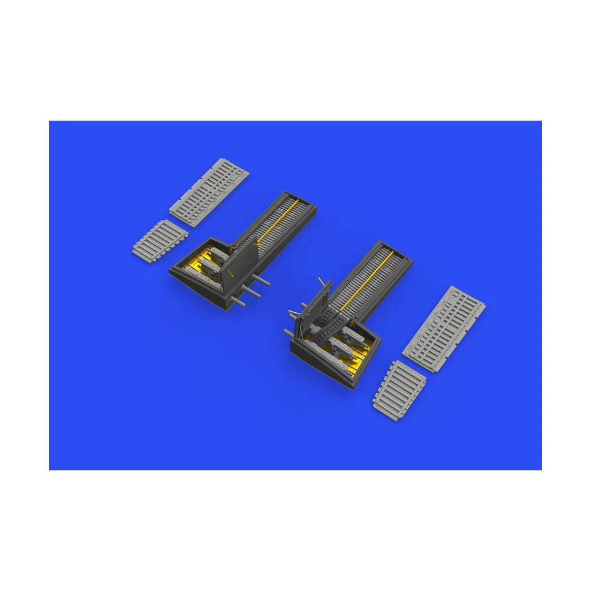 P-51D gun bays for Eduard, 1/48 - Eduard Accessories 648517