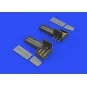 P-51D gun bays for Eduard, 1/48 - Eduard Accessories 648517