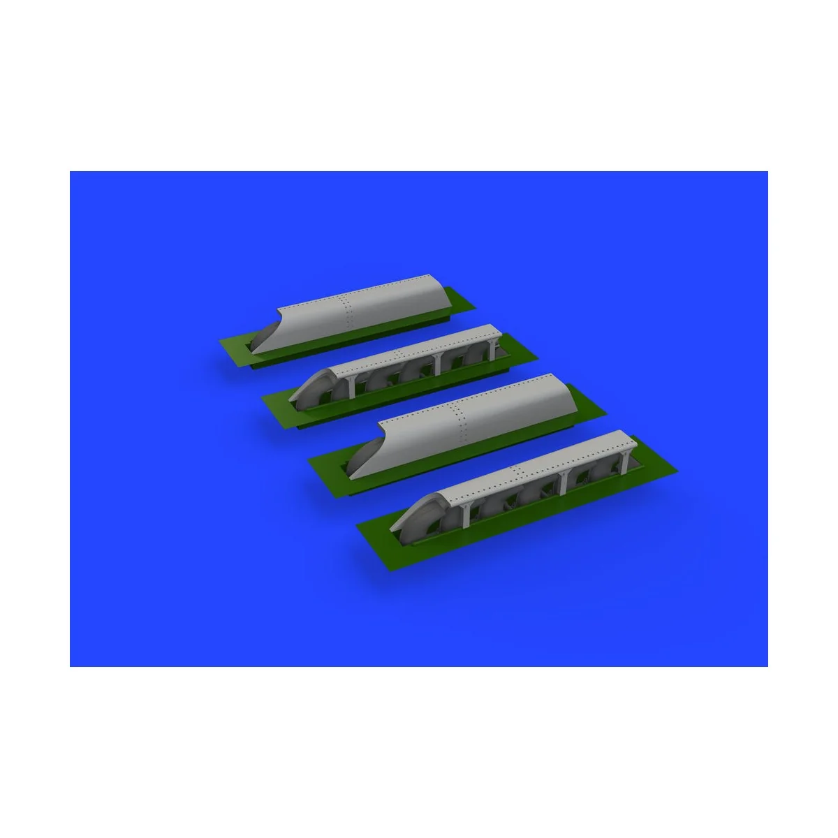 Me 410 exhaust stacks PRINT 1/72 AIRFIX, 1/72 - Eduard Accessories ...