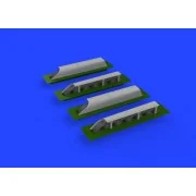 Me 410 exhaust stacks PRINT 1/72 AIRFIX, 1/72 - Eduard Accessories ...