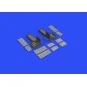 P-51D gun bays for Eduard, 1/48 - Eduard Accessories 648517