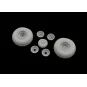B-17 wheels for HKM, 1/48 - Eduard Accessories 648529