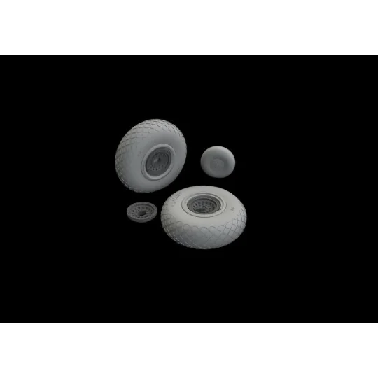 B-17 wheels for HKM, 1/48 - Eduard Accessories 648529