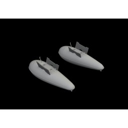P-51D 110gal fuel tank for Eduard, 1/48 - Eduard Accessories 648531