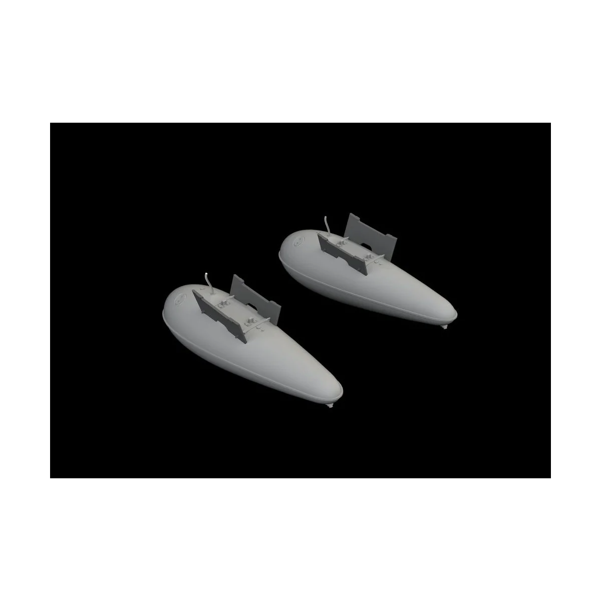 P-51D 110gal fuel tank for Eduard, 1/48 - Eduard Accessories 648531