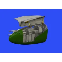 P-38F/G nose gun bay for Tamiya, 1/48 - Eduard Accessories 648533 2