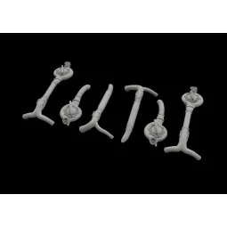 B-17G superchargers for HKM, 1/48 - Eduard Accessories 648536