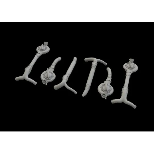 B-17G superchargers for HKM, 1/48 - Eduard Accessories 648536