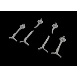 B-17G superchargers for HKM, 1/48 - Eduard Accessories 648536 2