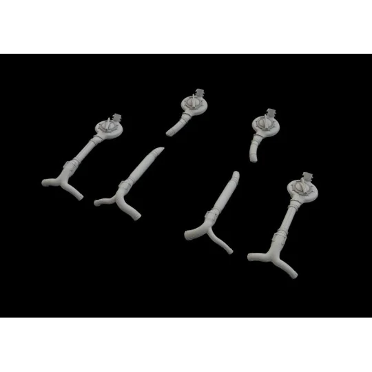 B-17G superchargers for HKM, 1/48 - Eduard Accessories 648536