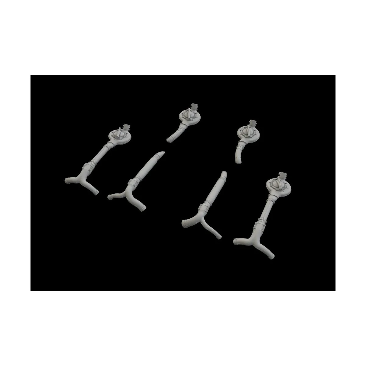 B-17G superchargers for HKM, 1/48 - Eduard Accessories 648536
