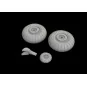 He 111 early wheels for ICM, 1/48 - Eduard Accessories 648542