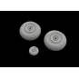 He 111 wheels late for ICM, 1/48 - Eduard Accessories 648543