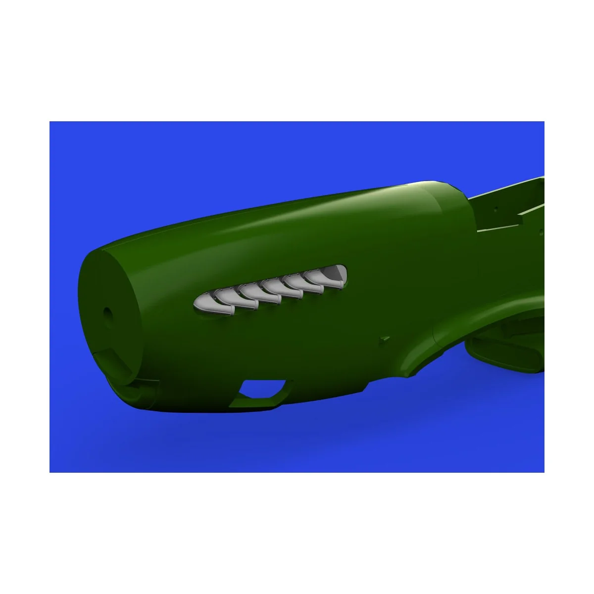 P-51D exhaust stacks PRINT, 1/72 - Eduard Accessories 672358