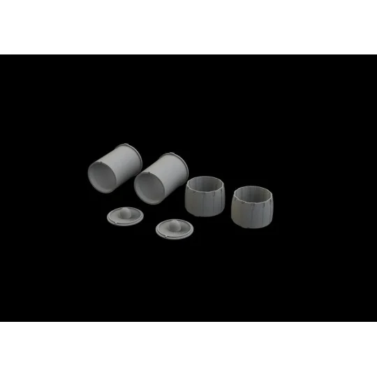 F-14D exhaust nozzles for Tamiya, 1/48 - Eduard Accessories 648560