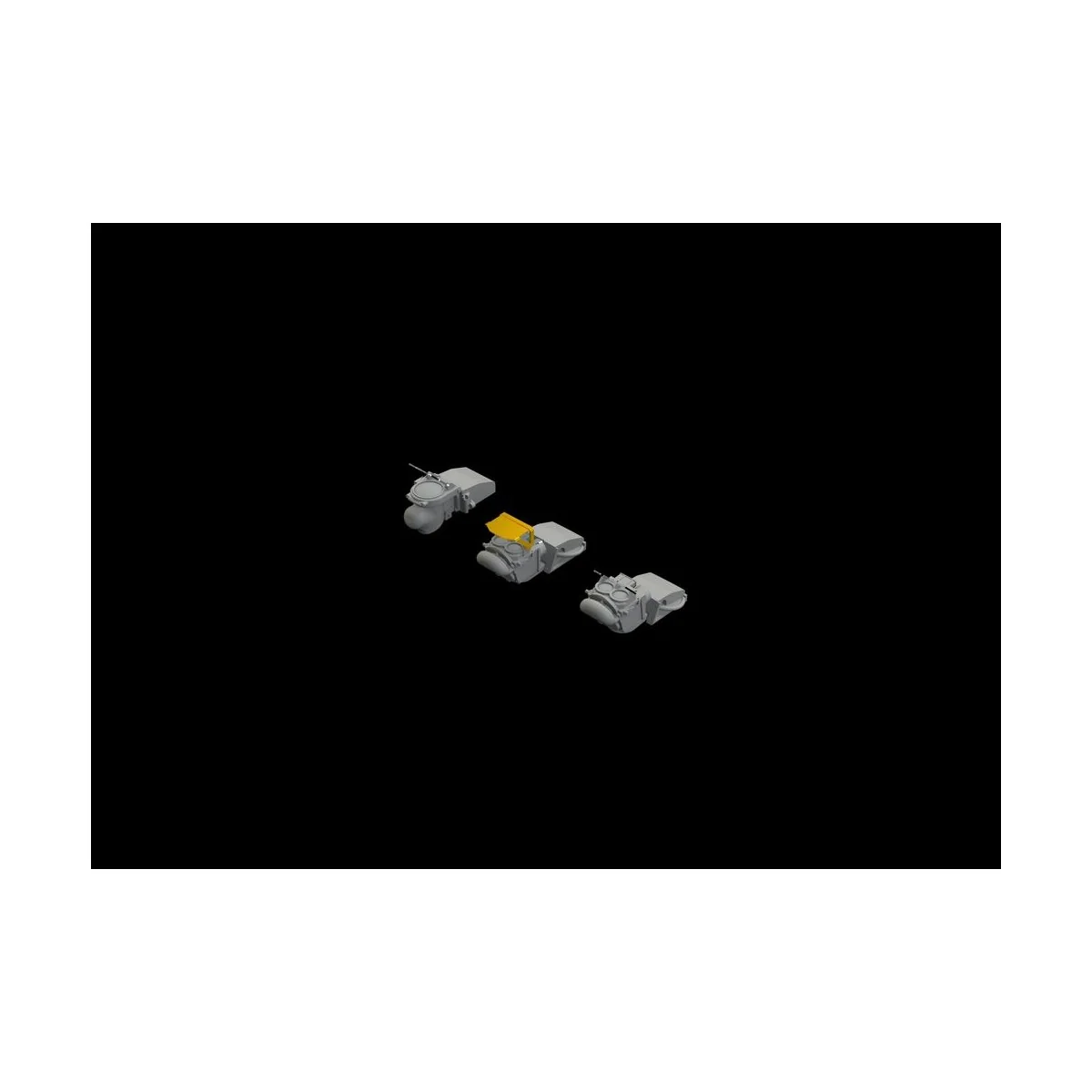 P-51D gun sights for Eduard, 1/48 - Eduard Accessories 648570