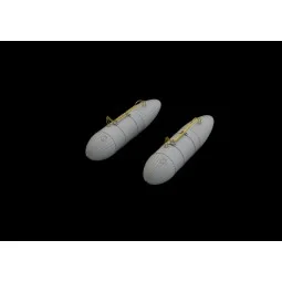 P-51D 108gal drop tanks for Eduard, 1/48 - Eduard Accessories 648572