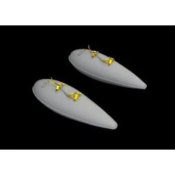 P-51D 75gal drop tanks for Eduard, 1/48 - Eduard Accessories 648571
