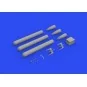 Japanese torpedo Type 91, 1/48 - Eduard Accessories 648569