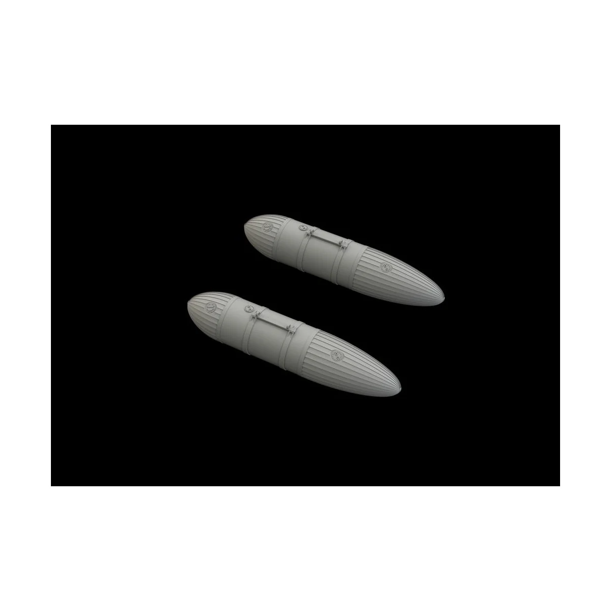 P-51D 108gal drop tanks for Eduard, 1/48 - Eduard Accessories 648572