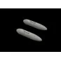 P-51D 108gal drop tanks for Eduard, 1/48 - Eduard Accessories 648572