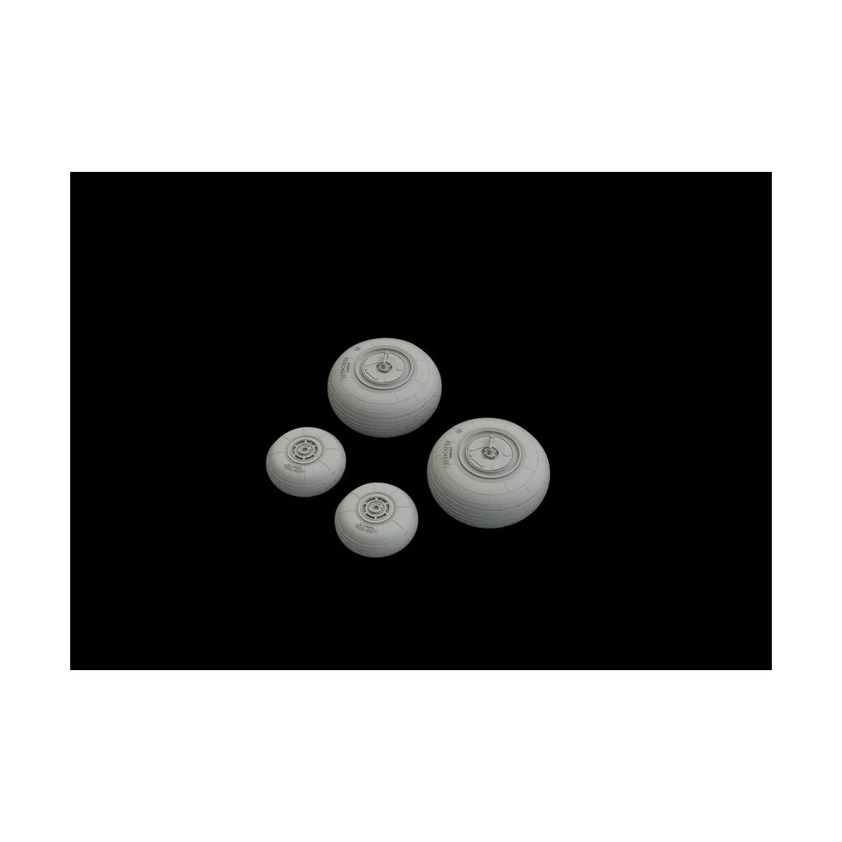 Mi-24V wheels for Zvezda, 1/48 - Eduard Accessories 648573
