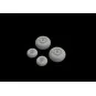 Mi-24V wheels for Zvezda, 1/48 - Eduard Accessories 648573