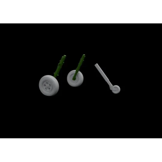 Spitfire Mk.I wheels for Eduard, 1/48 - Eduard Accessories 648579
