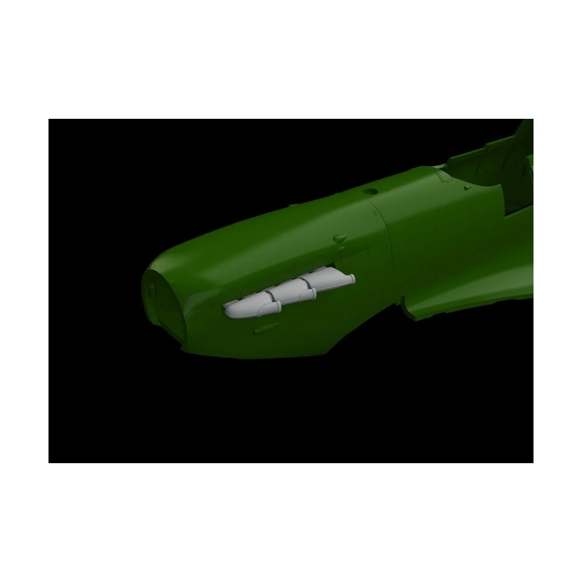 Spitfire Mk.I exhaust stacks for Eduard, 1/48 - Eduard Accessories ...
